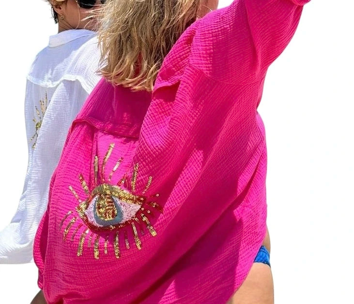 Skjorta glitteröga