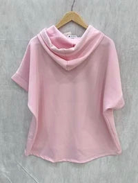 Kortärmad hoodie